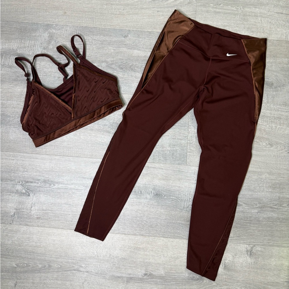 Nike Women's Dark Brown Leggings
